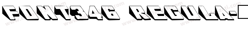 font346 Regula字体转换